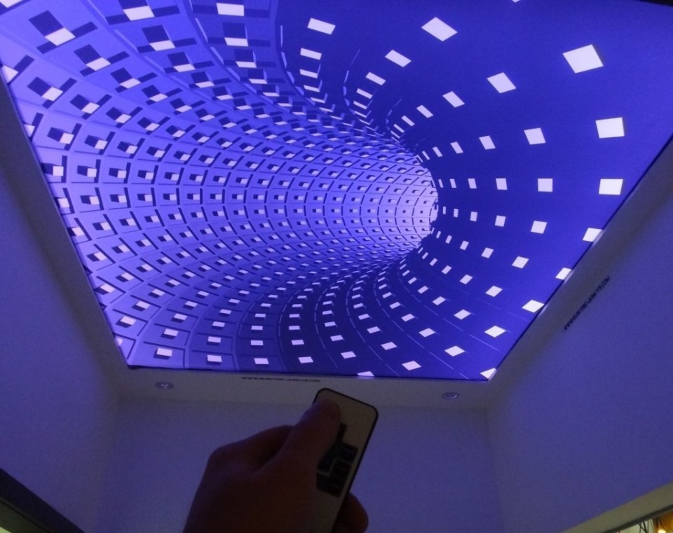 Заказать 3d натяжные потолки в г. Новосибирск